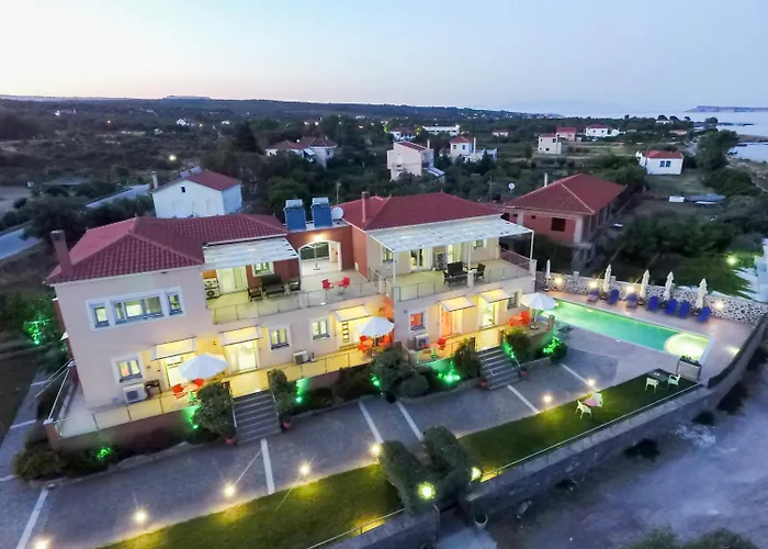 Palaiologou Panorama Apartamento Mantamádos